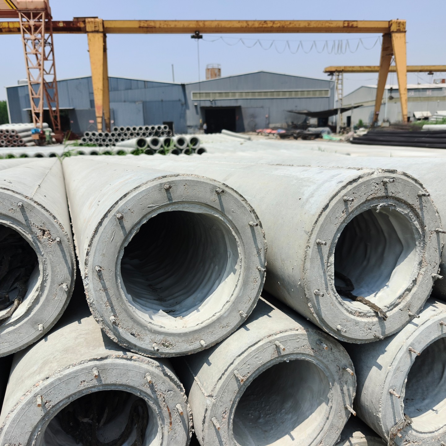 乐亭150×10米预应力水泥电线杆